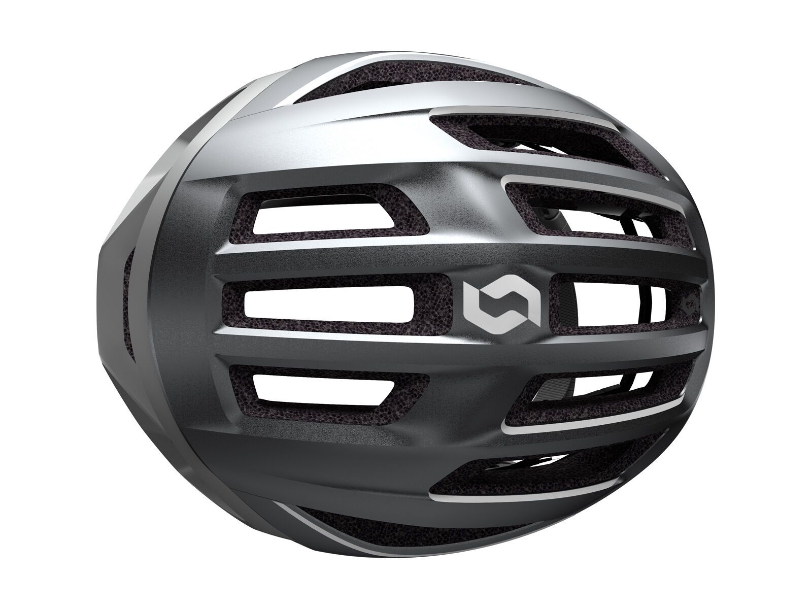Scott Centric Plus Helmet, dark silver/reflective grey - Bild 3