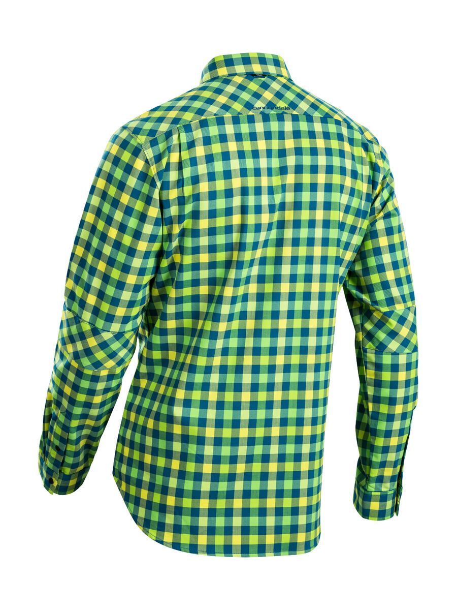 Sugoi Shop Shirt Long Sleeve Cannondale Collection, baltic/super nova - Bild 2