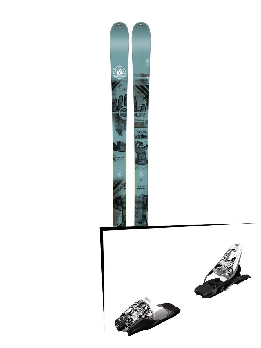 K2 SKI Set: Sight 2015 + Marker 10.0 FREE - Bild 1