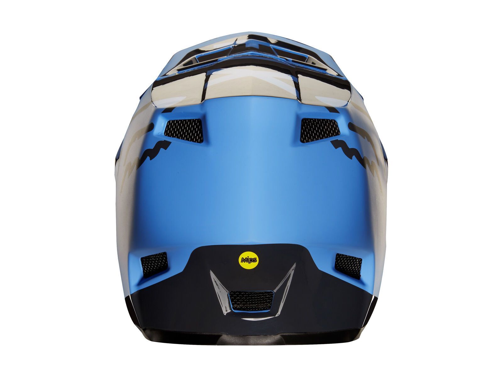 Fox Rampage Pro Carbon Moth Helmet, blue/black - Bild 4