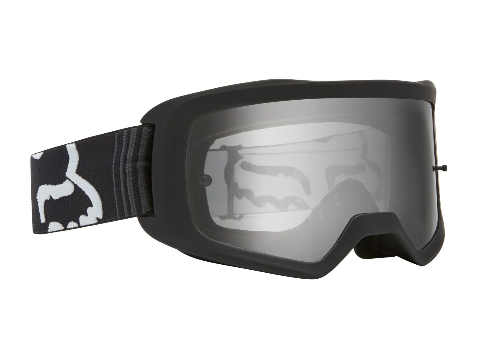 Fox Youth Main Race Goggle, black/Lens: clear - Bild 2