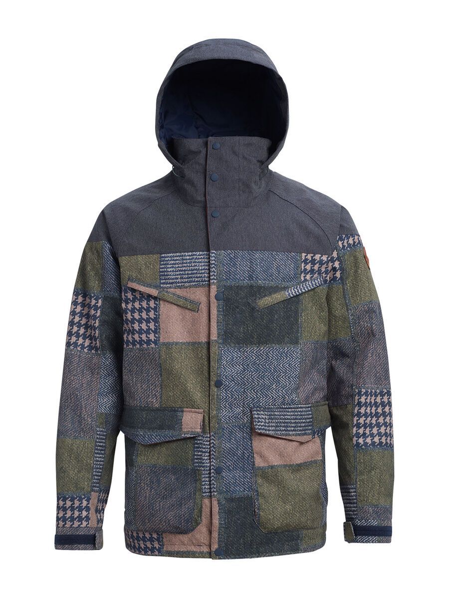 Burton Breach Jacket, patchwork/denim - Bild 1