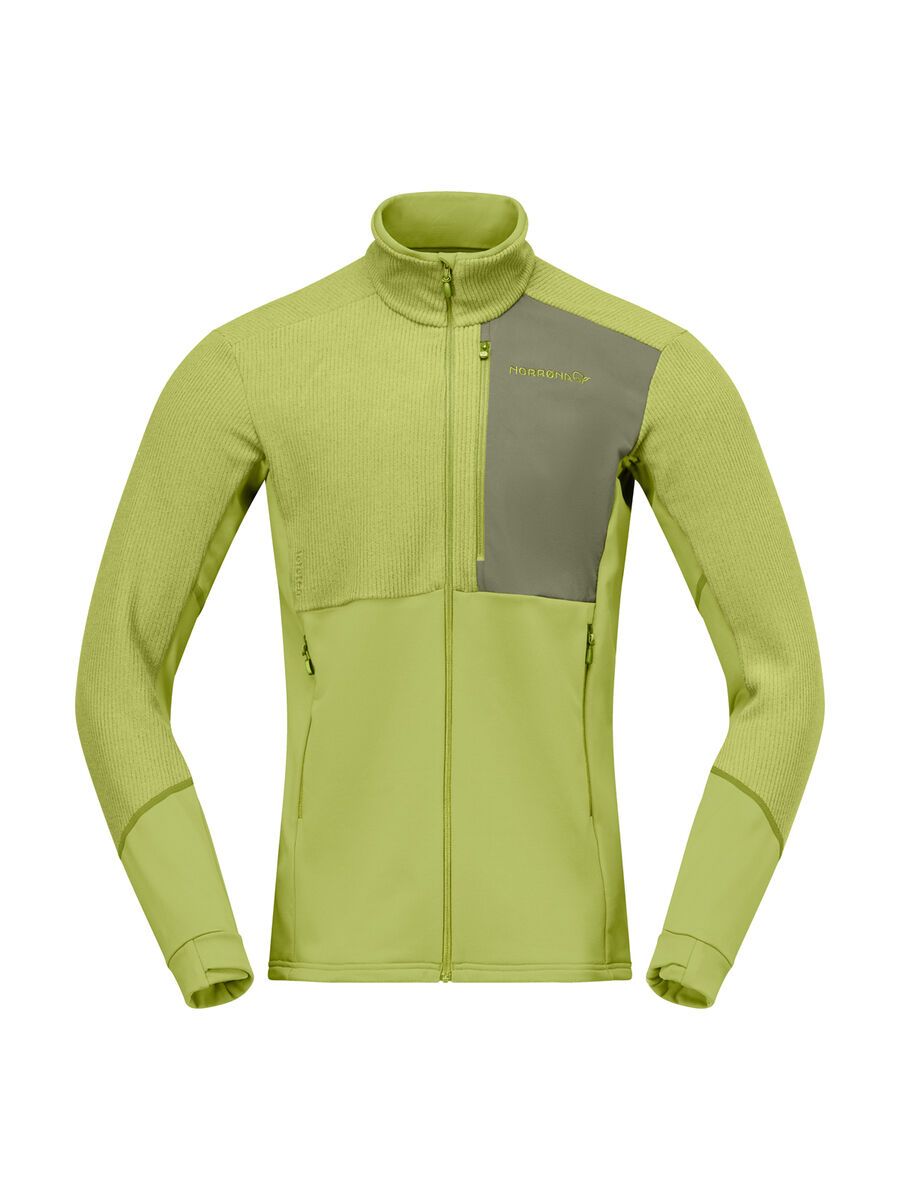 Norrona lofoten warm2 Jacket M's, dark citron/deep lichen green - Bild 1