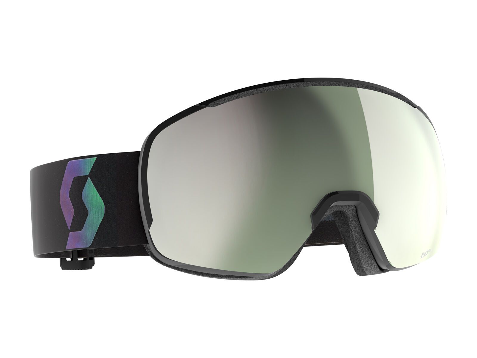 Scott Sphere OTG, AMP Pro White Chrome / black/aurora green - Bild 1