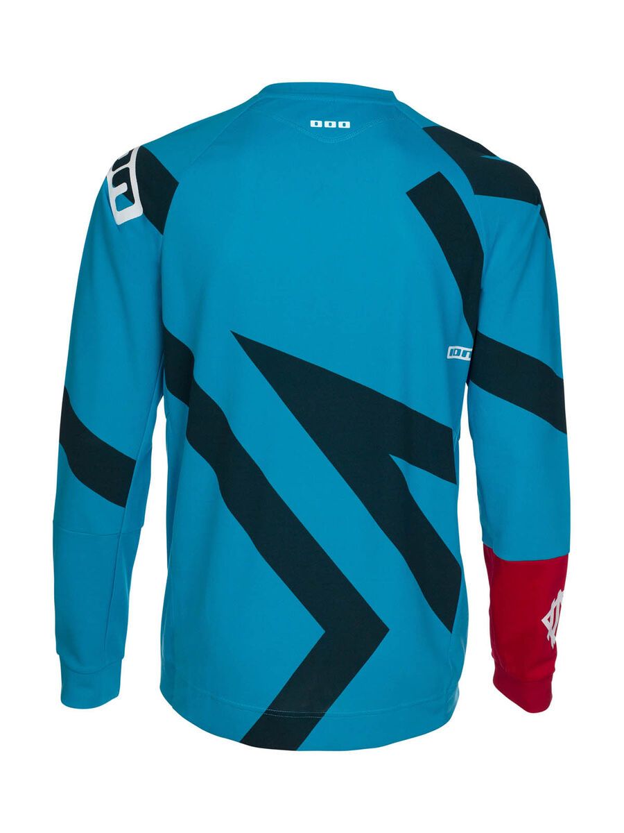 ION Bike Tee LS Helium, blue danube - Bild 2