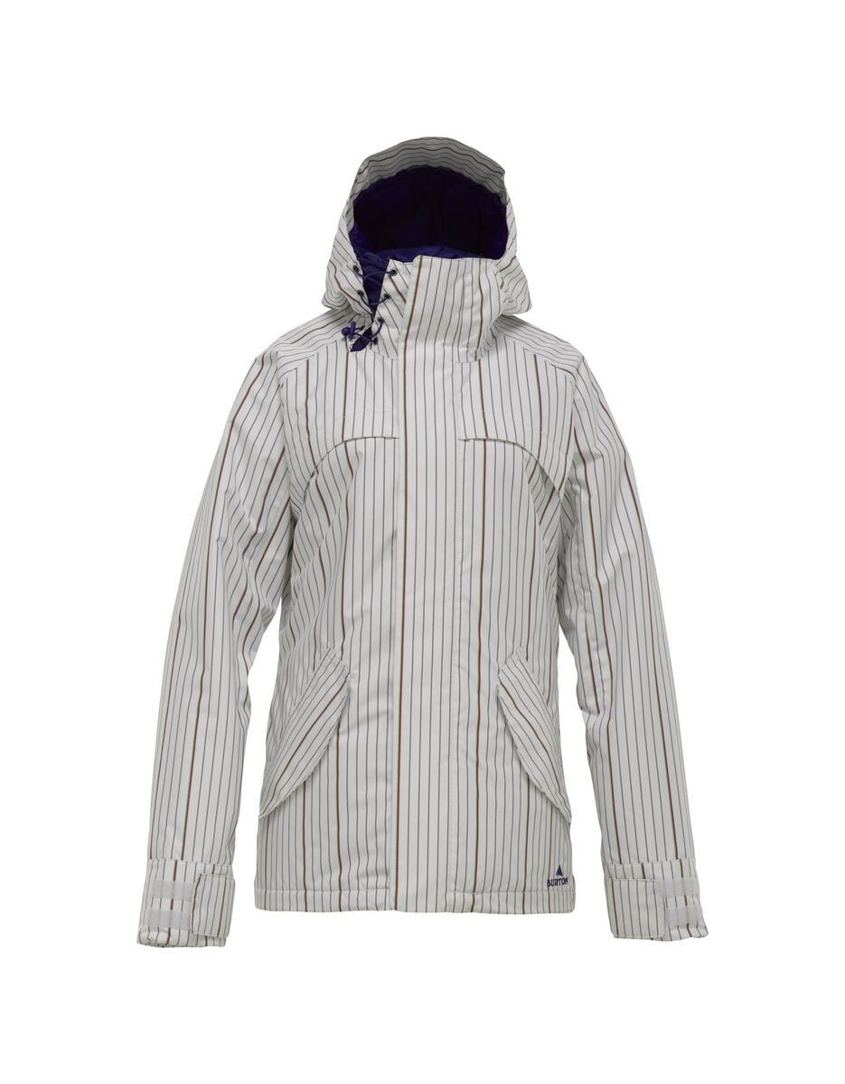Burton Logan Jacket, Bright White Gamine - Bild 1