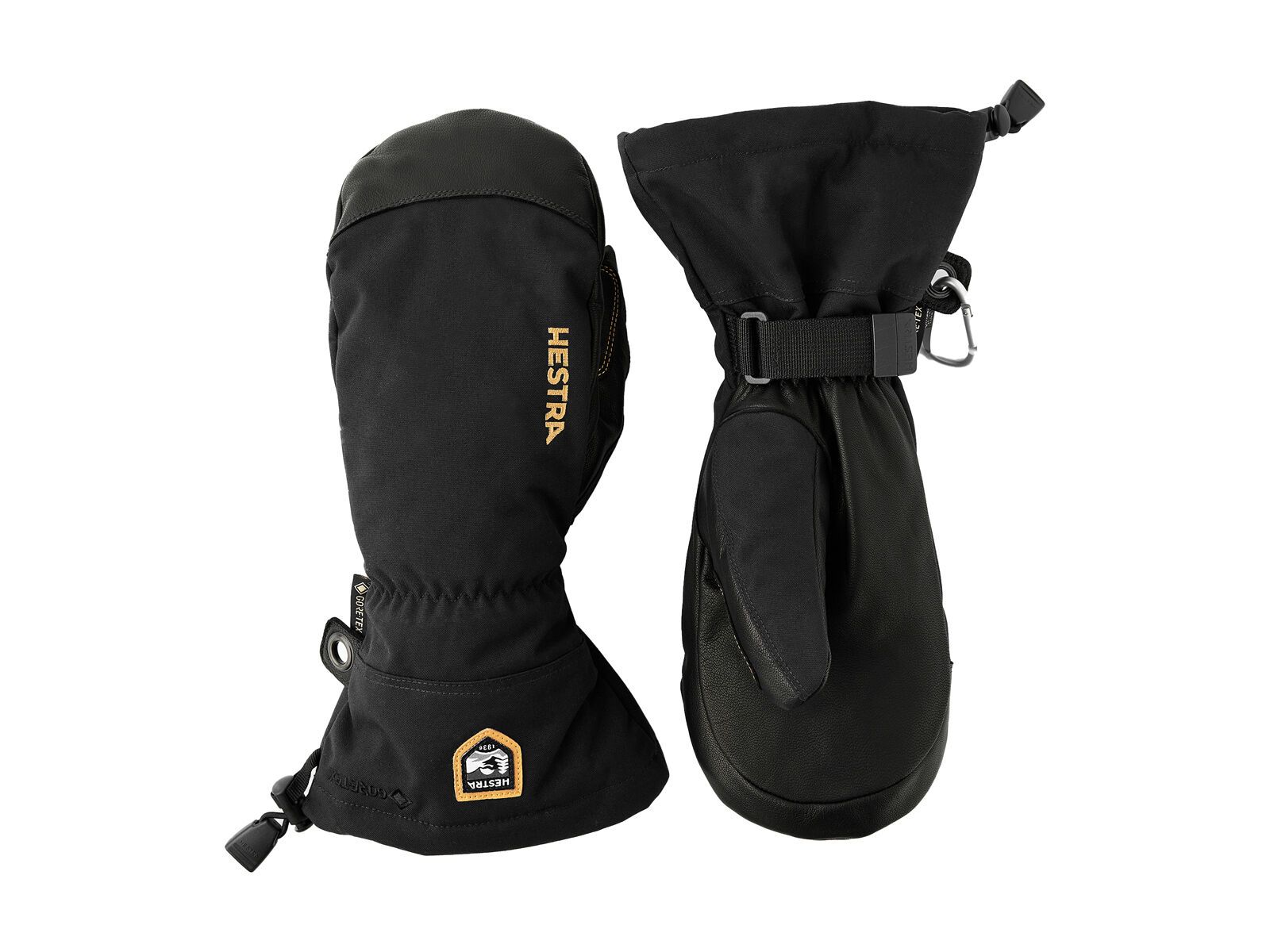 Hestra Army Leather Gore-Tex Mitt, black/black - Bild 2