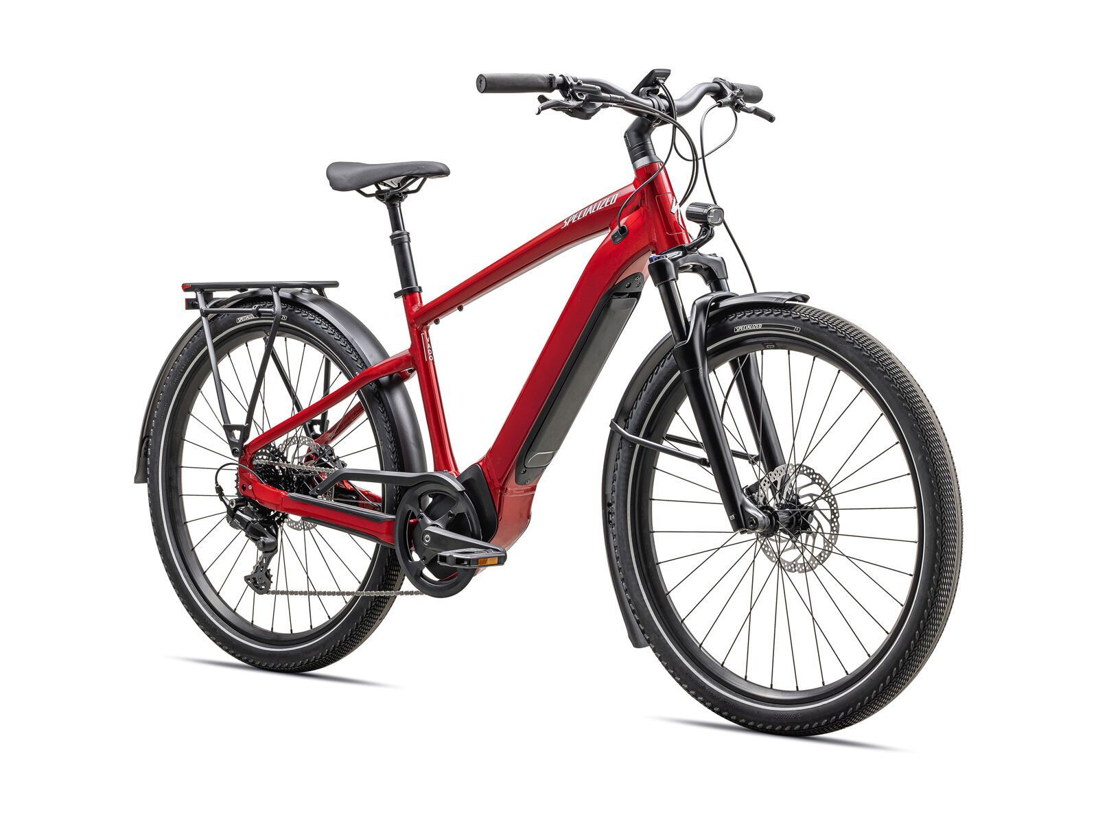 Specialized Turbo Vado 4.0, gloss red tint/satin silver reflective - Bild 2