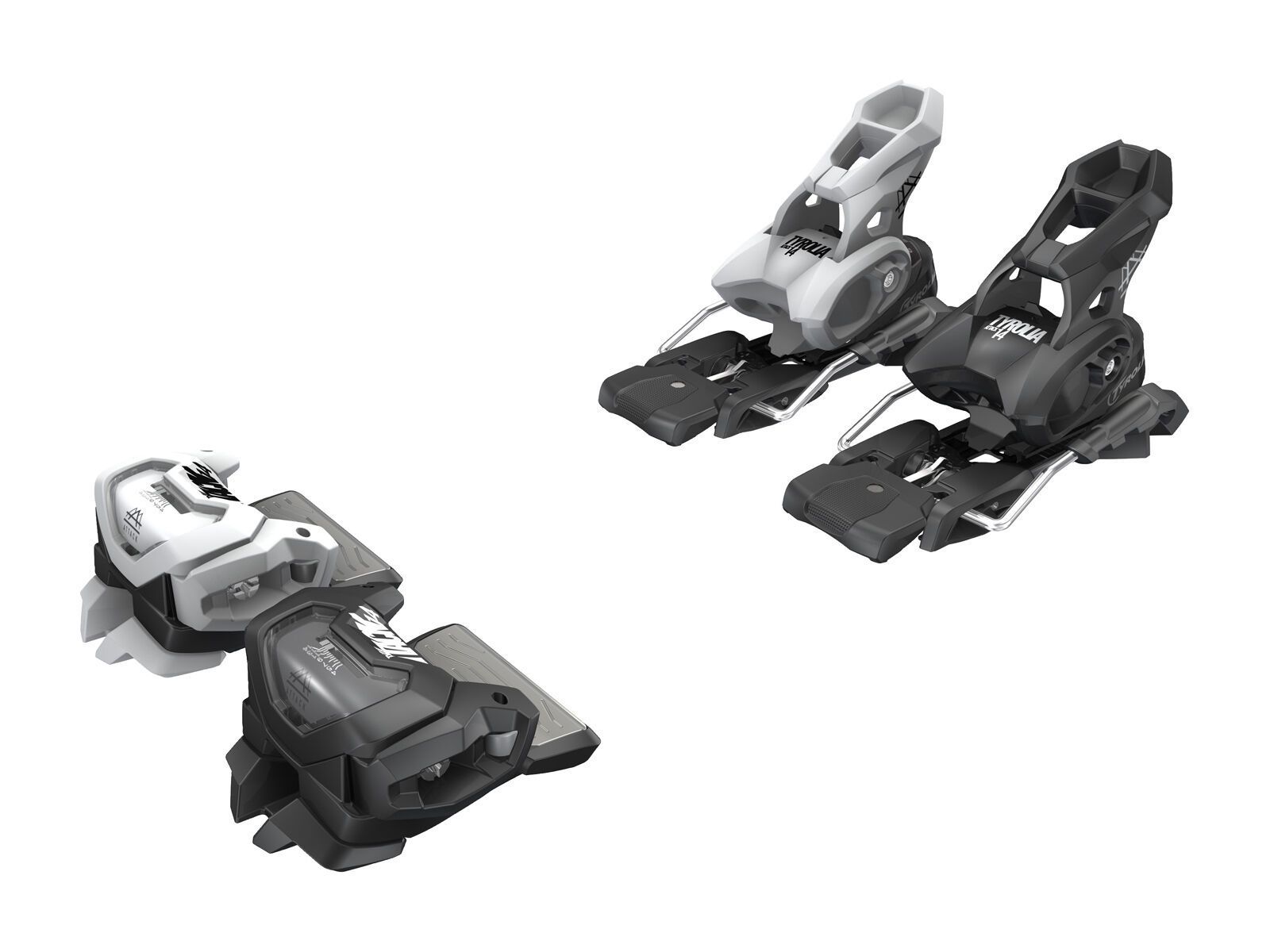 Tyrolia Attack 14 GW Mix - 110 mm [A], solid black/matt white/mix - Bild 1