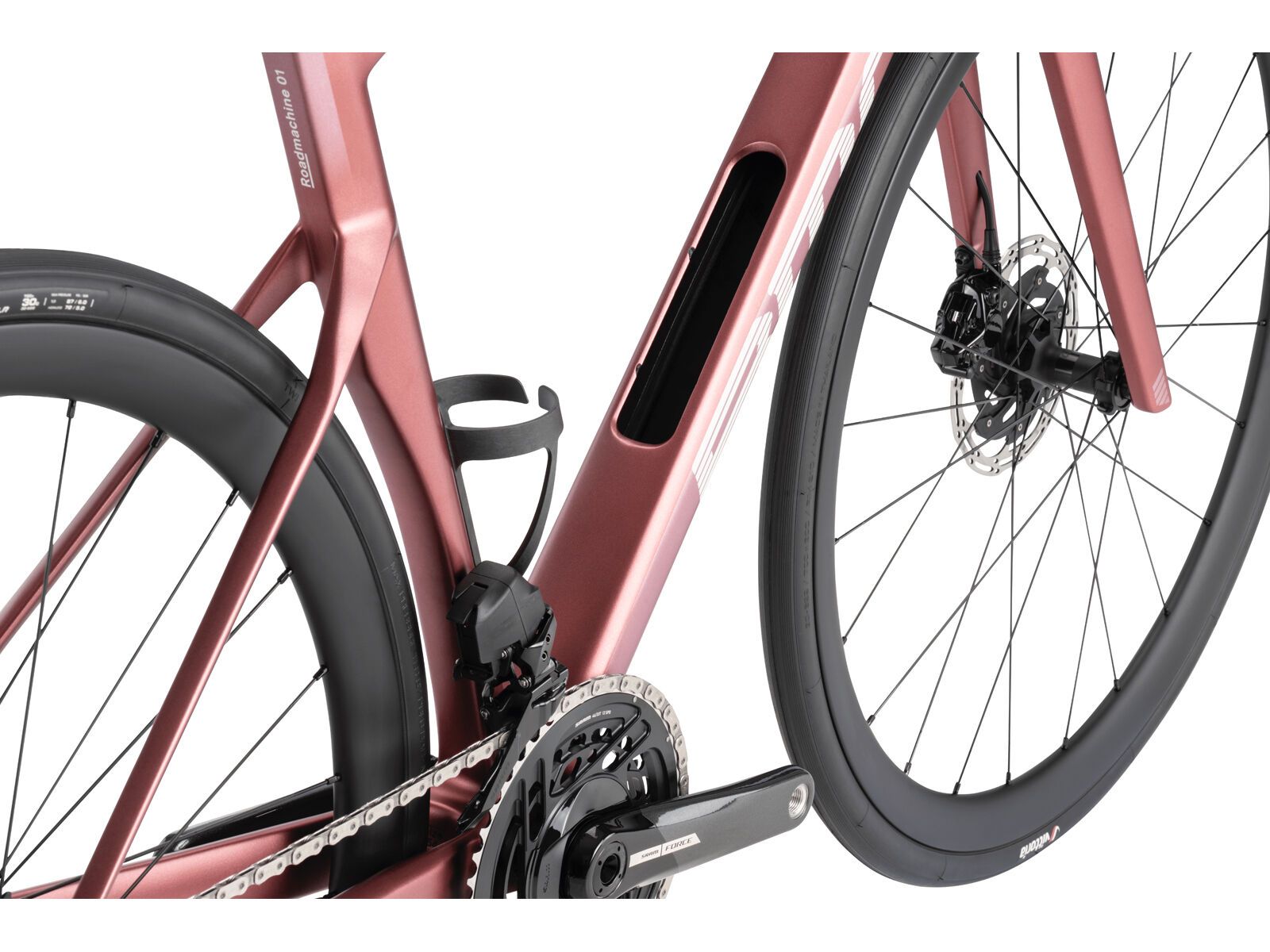 BMC Roadmachine 01 Three, metallic red brown/white - Bild 4