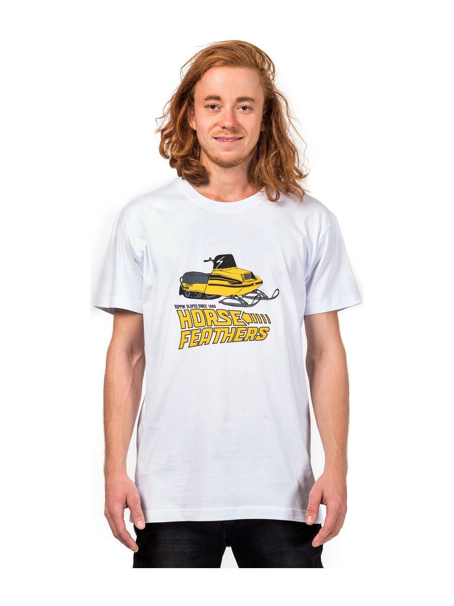 Horsefeathers Future T-Shirt, white - Bild 1