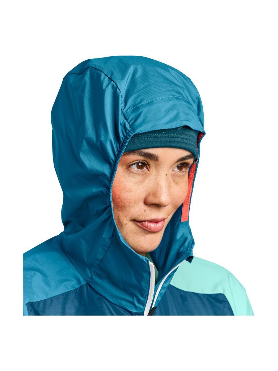 Ortovox Merino Protect Windbreaker Jacket W, petrol blue - Bild 4