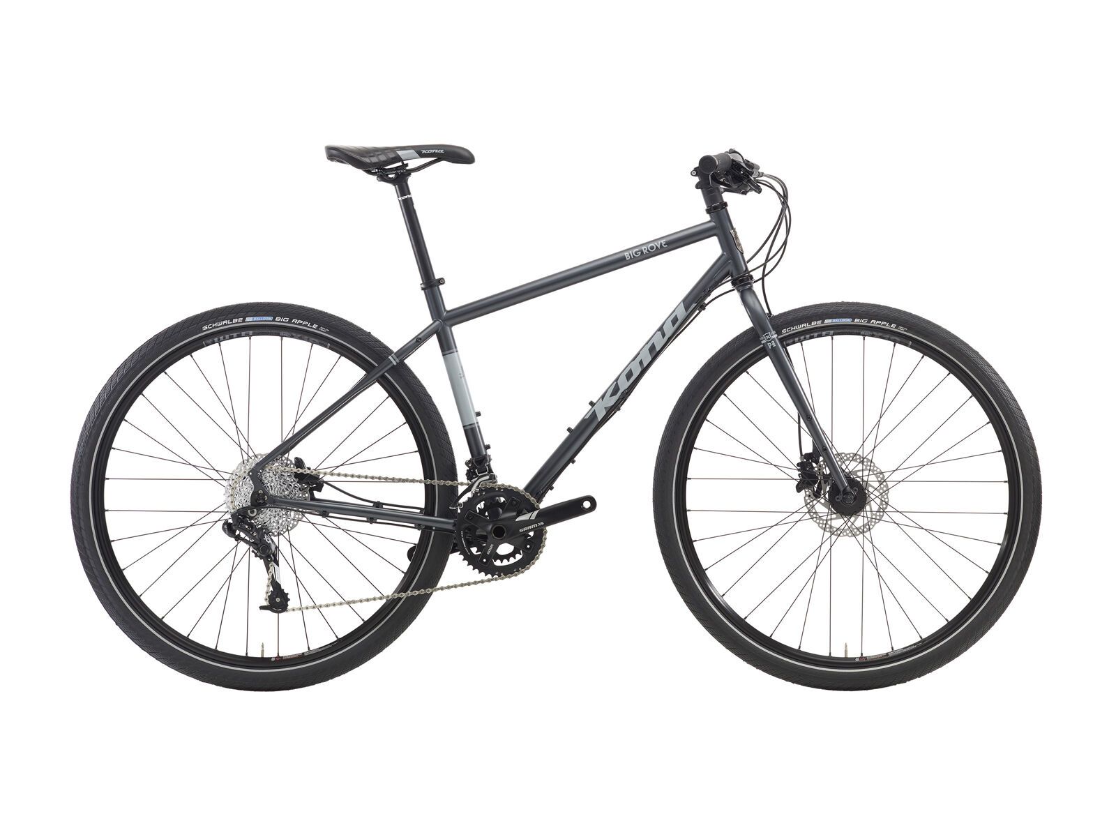 Kona Big Rove ST, matt charcoal w/ duo-tone decals - Bild 1