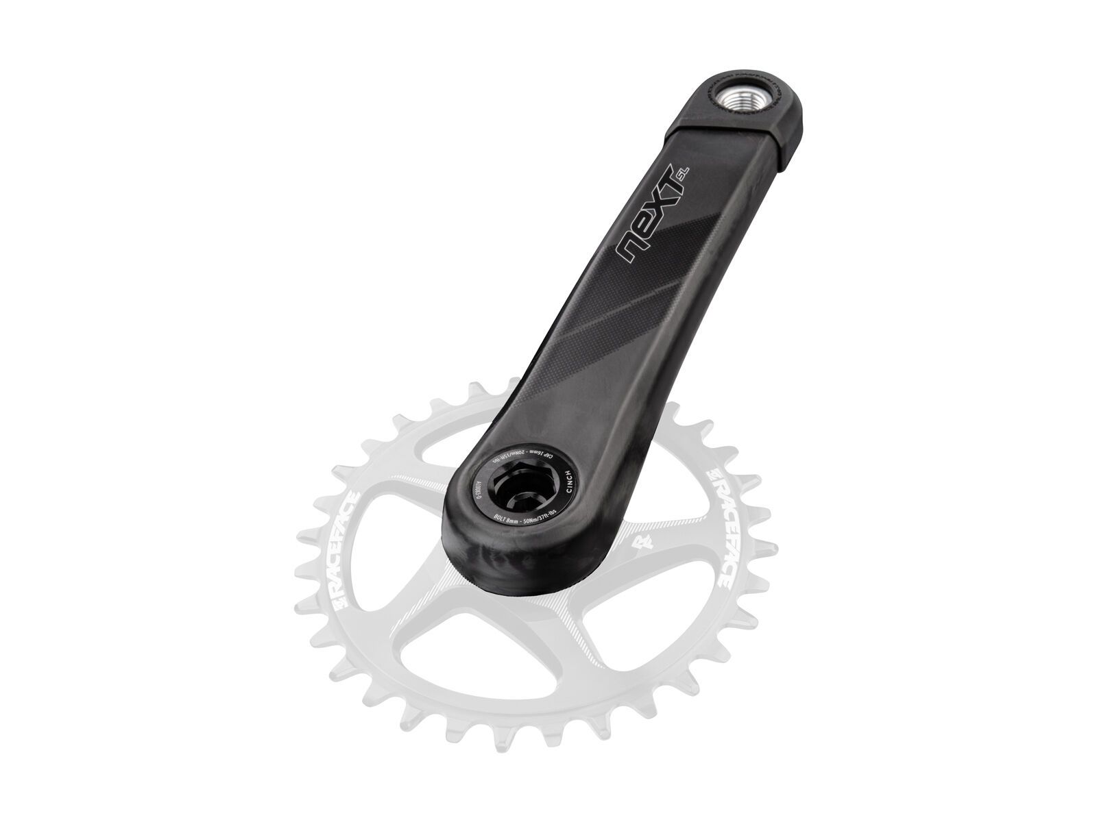 Race Face Next SL Crank G5 Cinch 136, black - Bild 3
