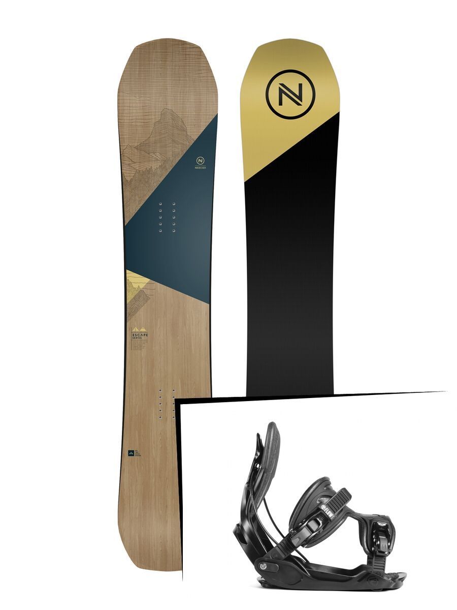 Set: Nidecker Escape 2019 + Flow Alpha (2226572S) - Bild 1