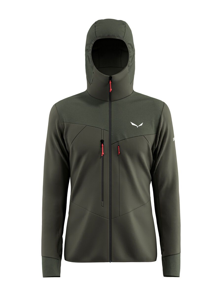 Salewa Agner Polarlite Kapuzenjacke Herren, dark olive - Bild 1