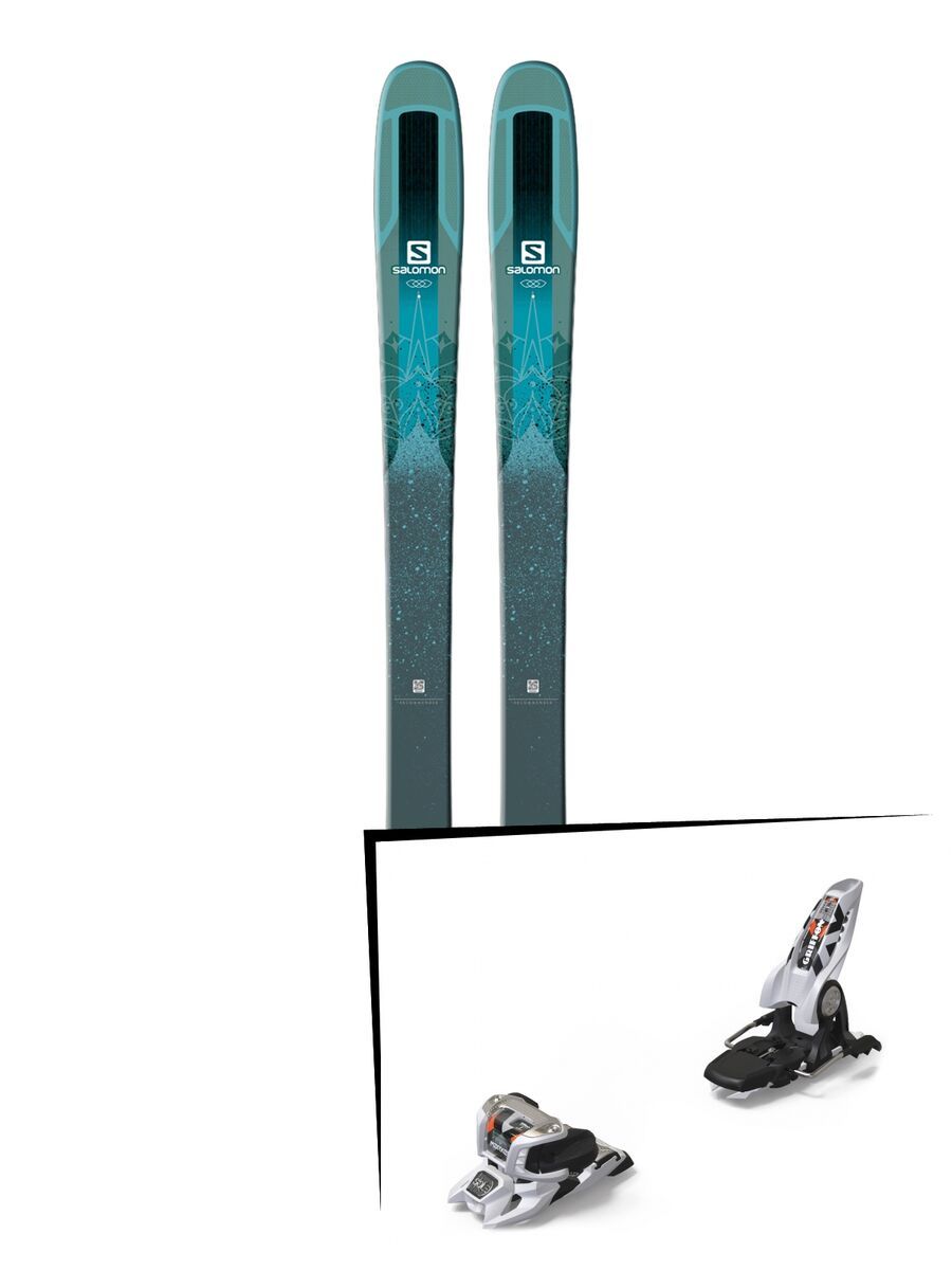 Set: Salomon QST Lumen 99 2018 + Marker Griffon 13 ID white - Bild 1