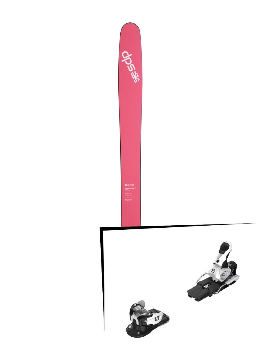 Set: DPS Skis Yvette 112 RP2 2017 + Salomon Warden MNC 13 (2212349) - Bild 1