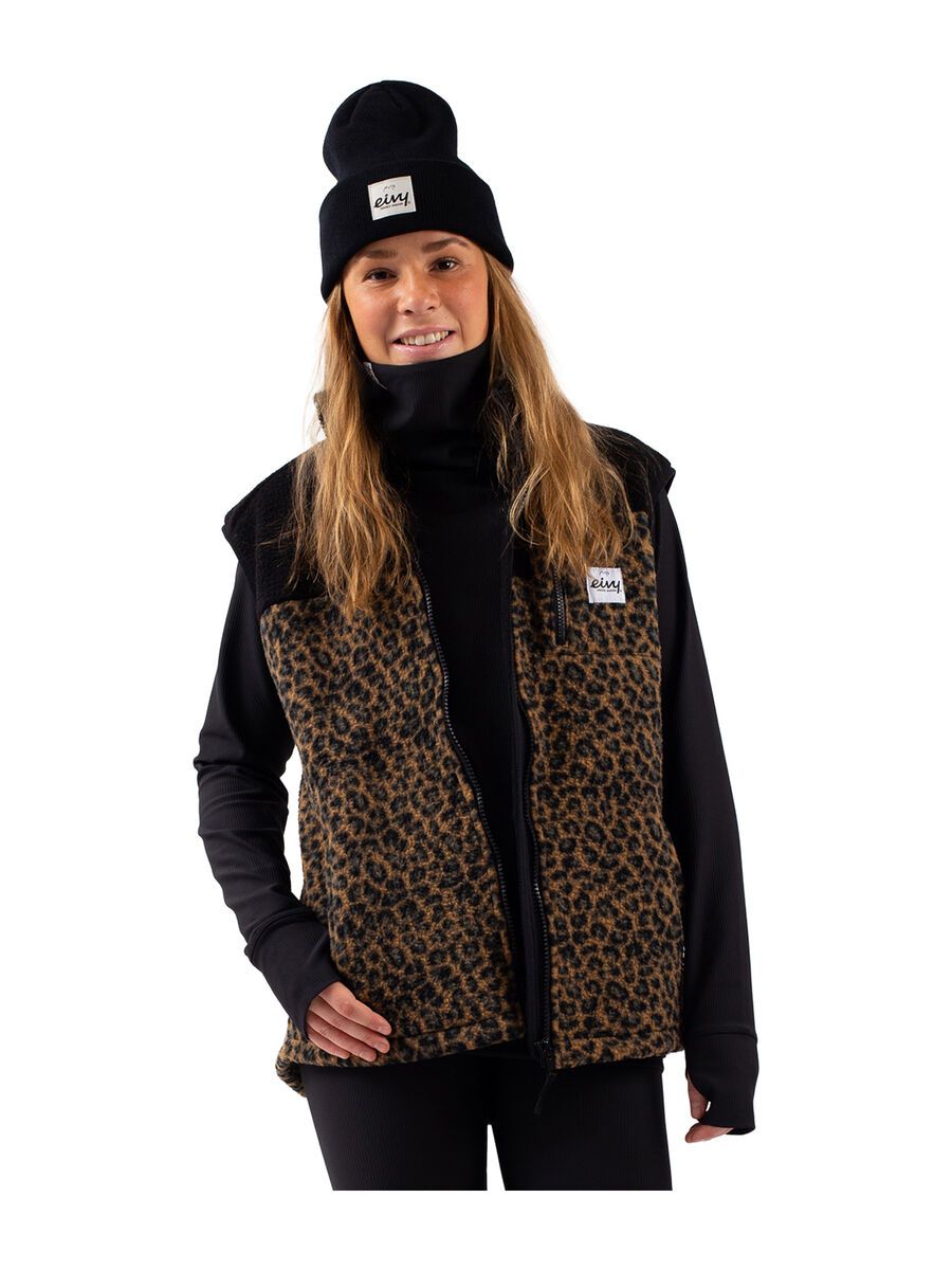 Eivy Lumberjackie Sherpa Vest, leopard - Bild 1