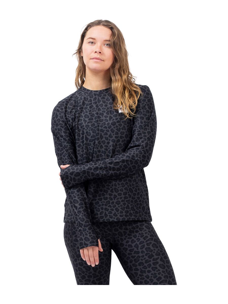 Eivy Versa Loose Fit Top, black leopard - Bild 3