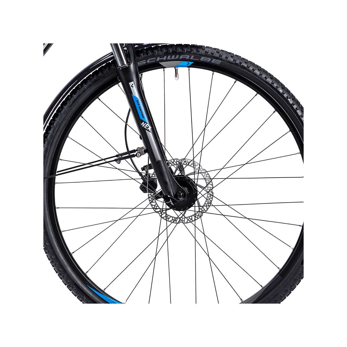 Cube Curve Allroad, black silver blue - Bild 2