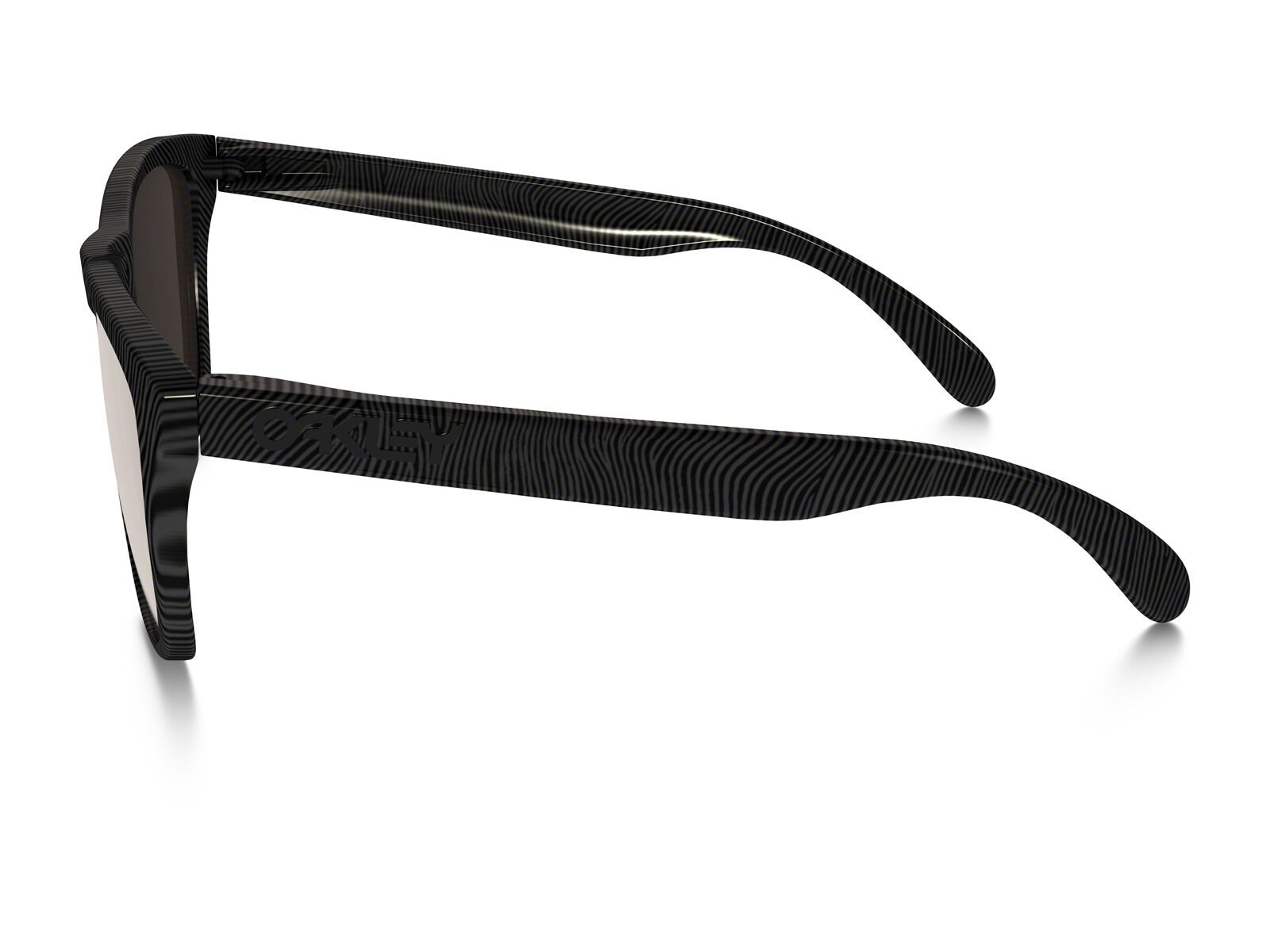 Oakley Frogskins Fingerprint, dark grey/Lens: warm grey - Bild 4