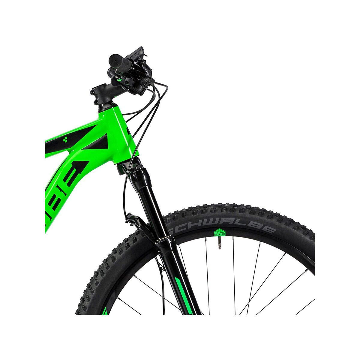 Cube Reaction Hybrid HPA SL 500 27.5, green´n´black - Bild 5