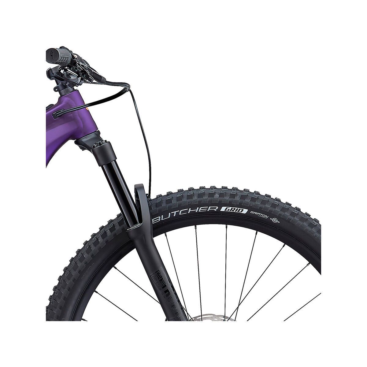 Specialized Women's Turbo Levo FSR Comp, plum purple/acid lava - Bild 8