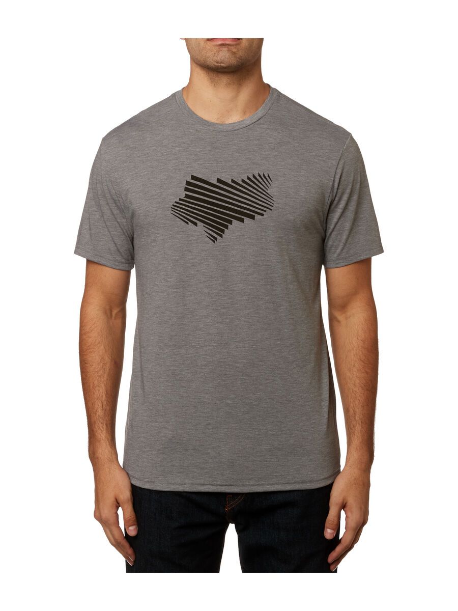 Fox Clash SS Tech Tee, heather graphite - Bild 3