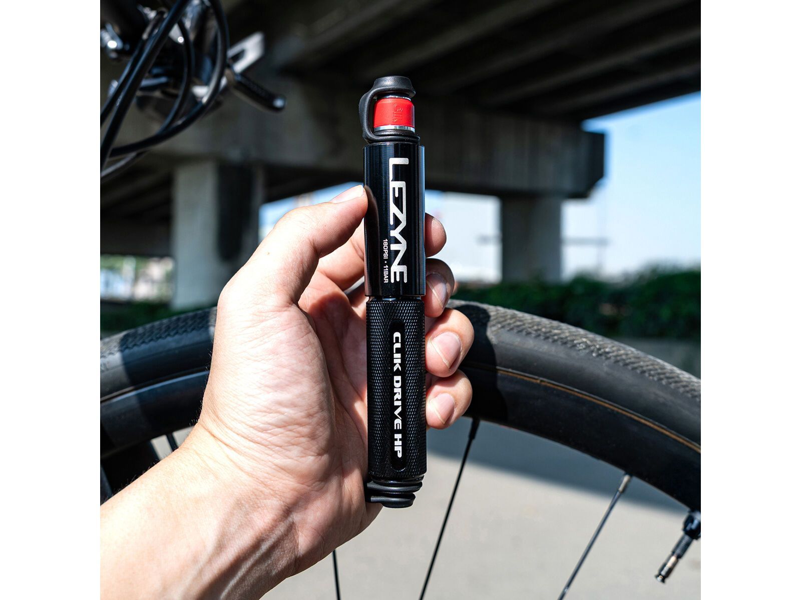 Lezyne Clik Drive HP, black - Bild 6