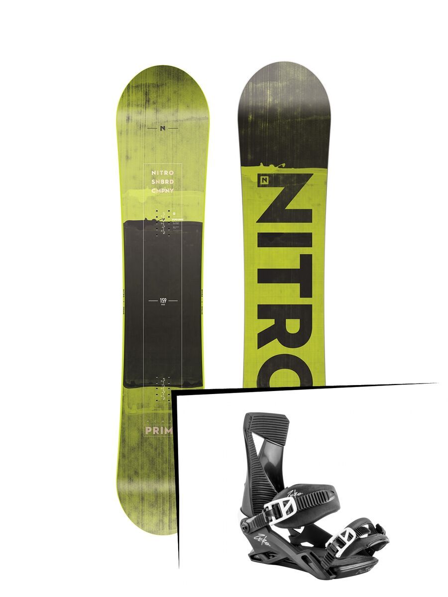 Set: Nitro Prime Toxic Wide 2019 + Nitro Zero dark night - Bild 1