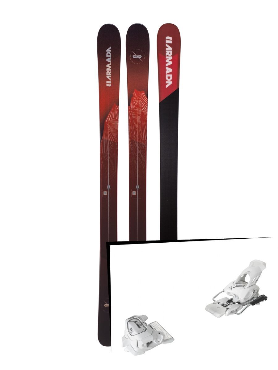 Set: Armada Invictus 95 2019 + Tyrolia Attack² 12 GW matt white - Bild 1