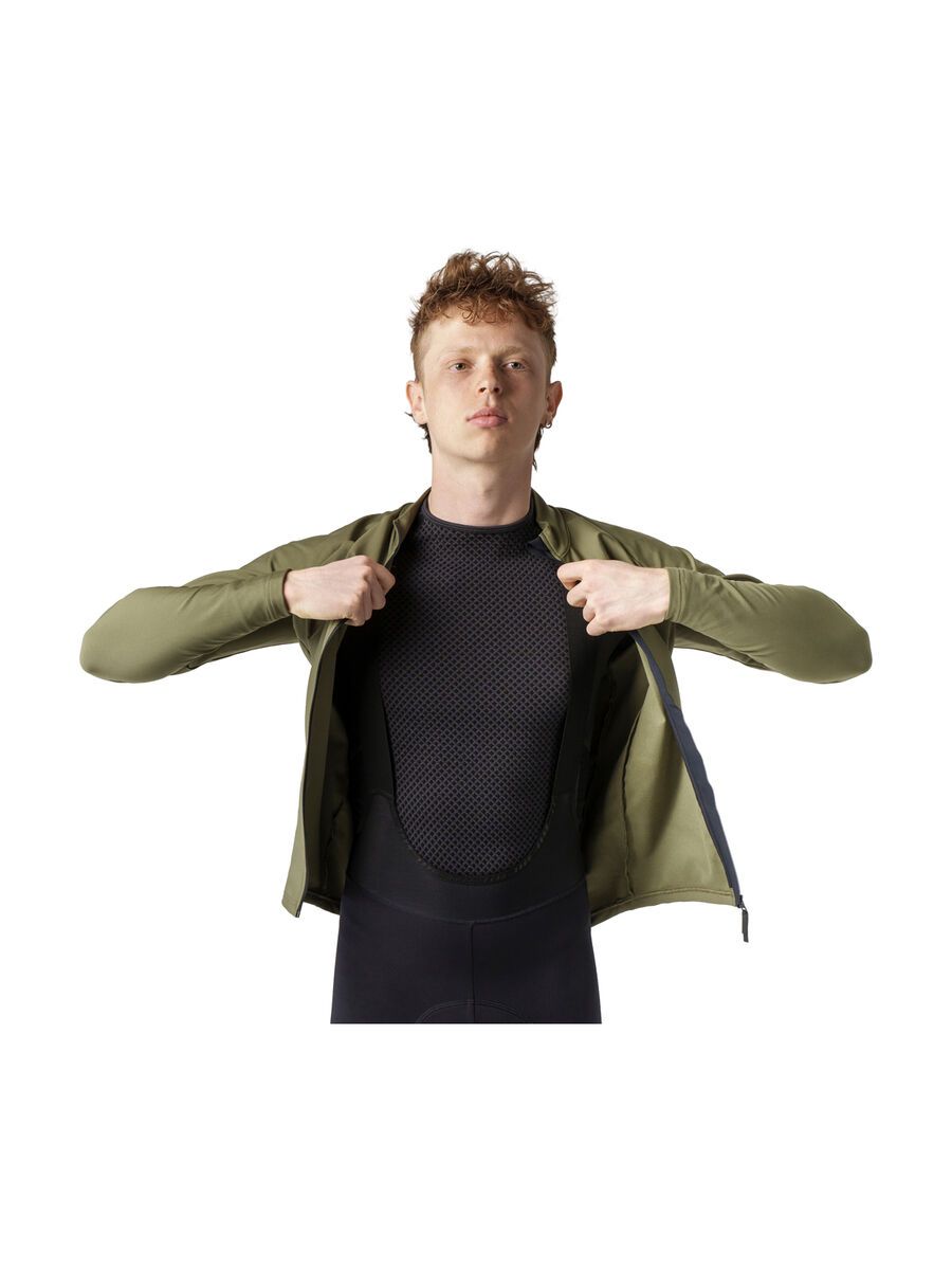 GripGrab PACR Thermal Long Sleeve Jersey, olive green - Bild 5