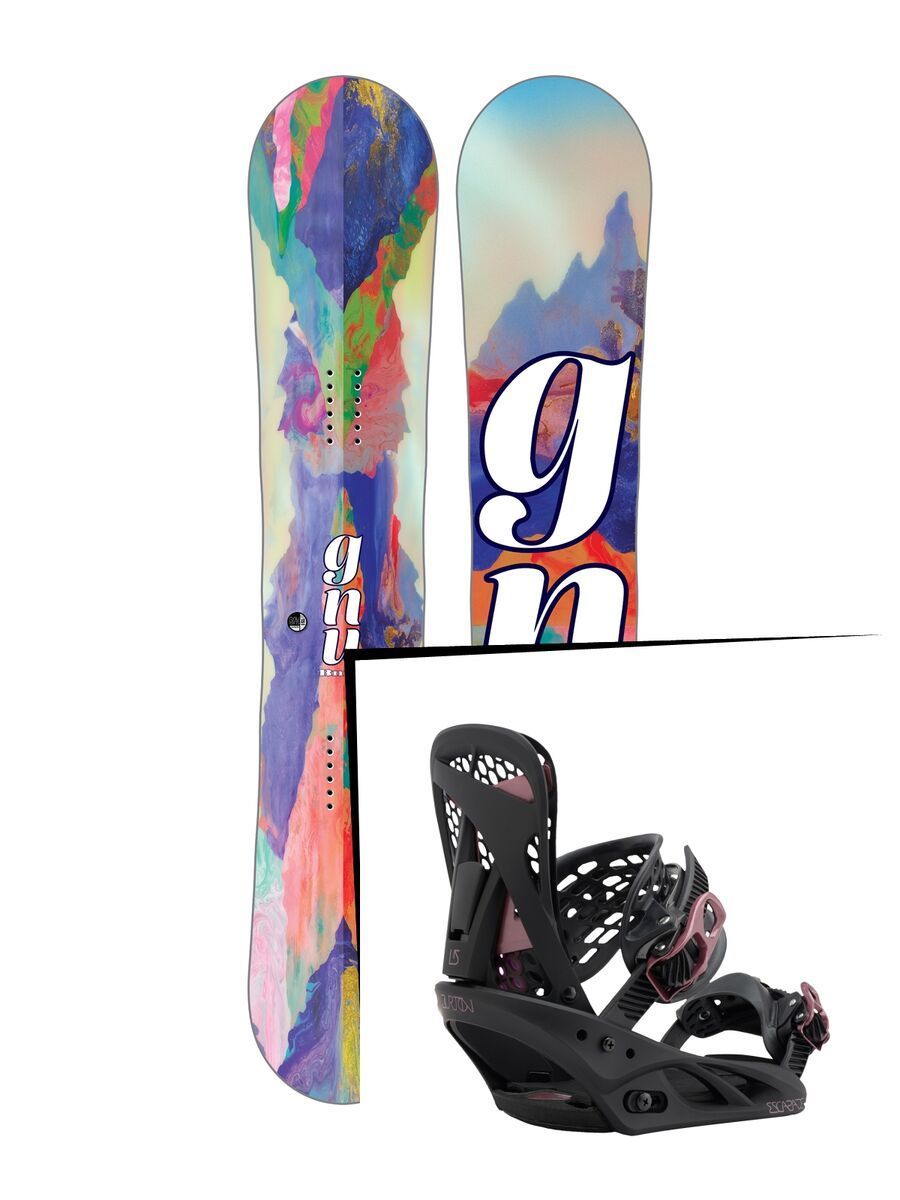 Set: Gnu B-Nice 2017 + Burton Escapade (1712754S) - Bild 1