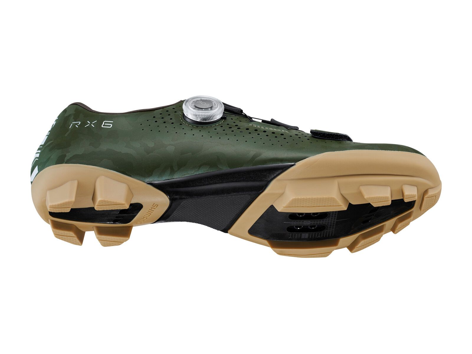 Shimano SH-RX600 Gravel, green - Bild 4