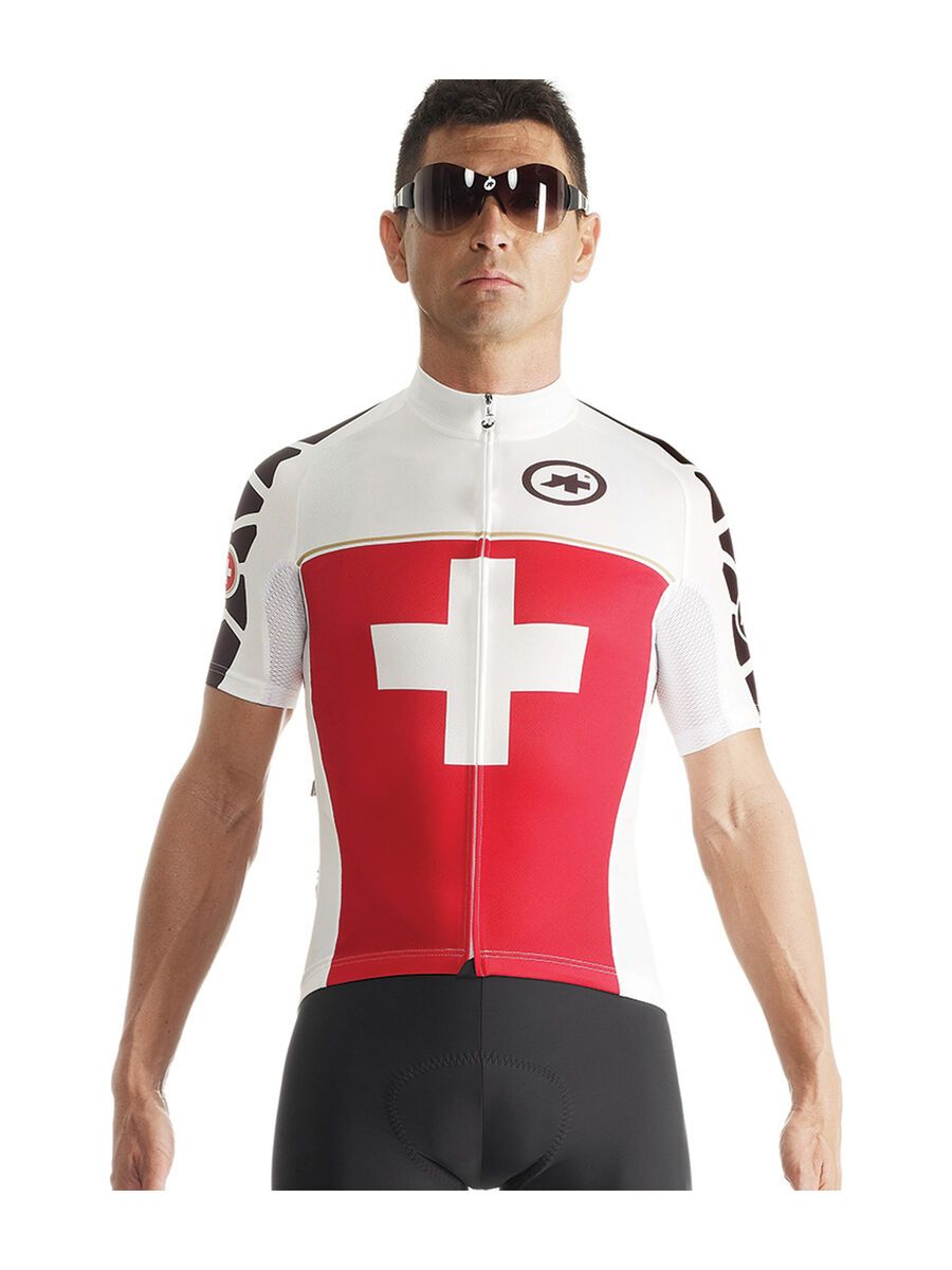Assos SS.suissefedJersey_evo7, national red - Bild 1