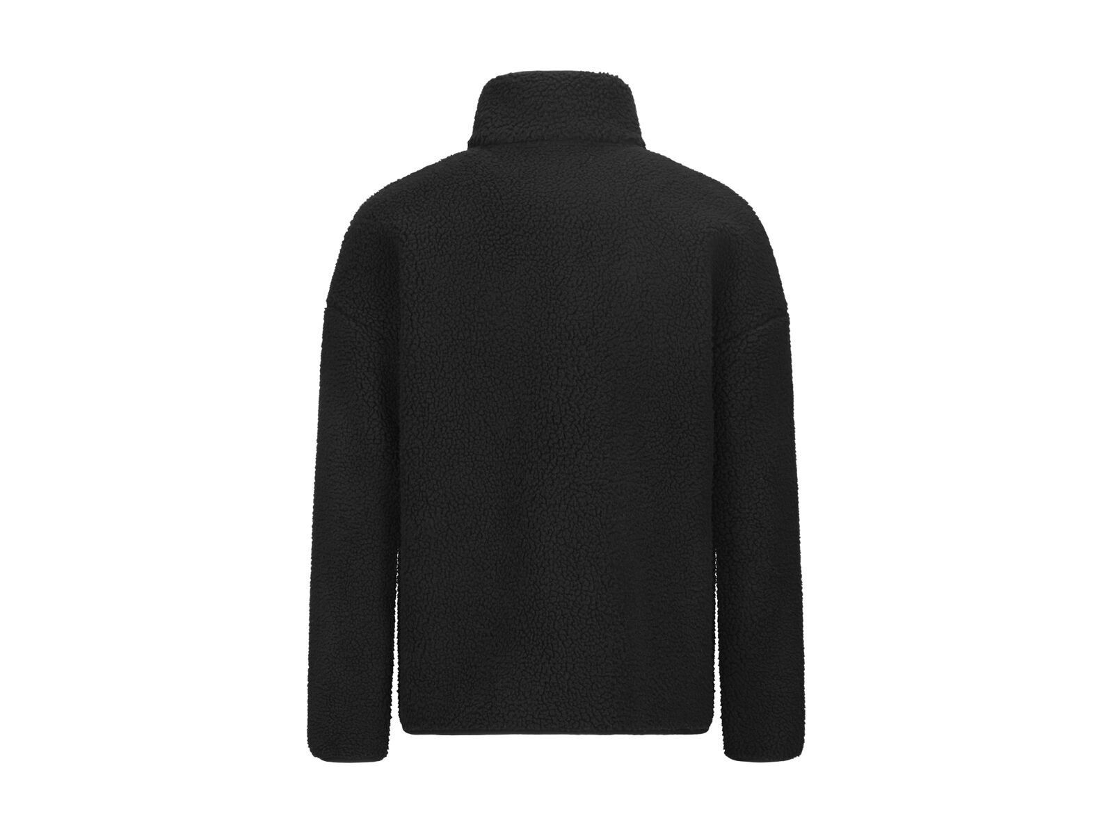 Picture Hafdals EMB Zip Fleece, black - Bild 3