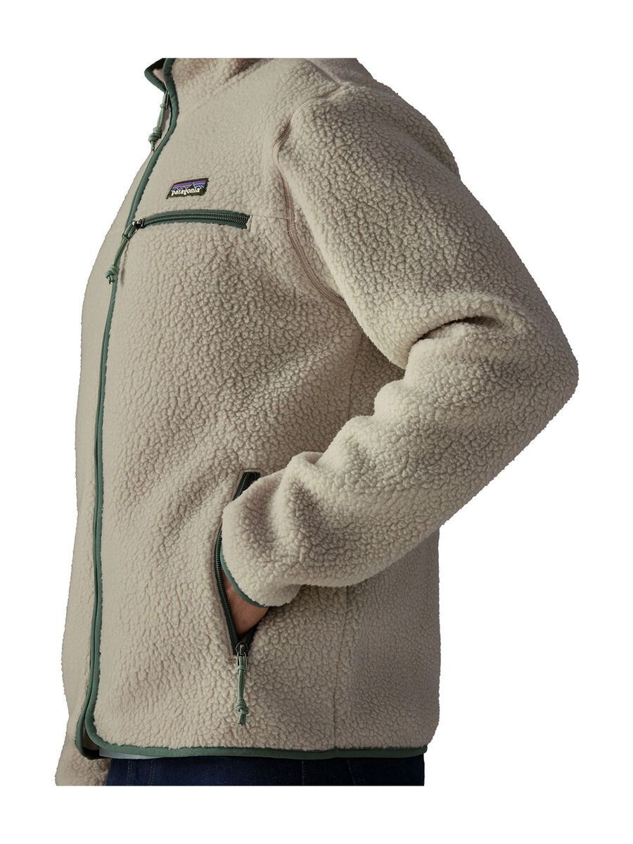 Patagonia Men's Retro Pile Jacket, pelican w/canopy green - Bild 2