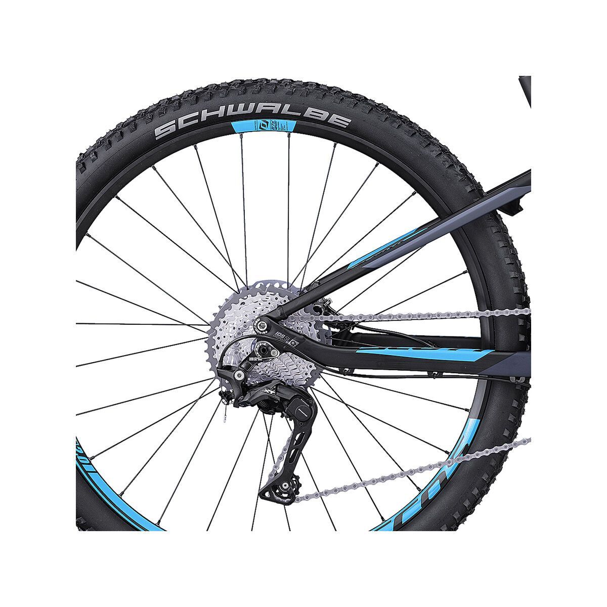 Scott Contessa Spark 700 RC, black/anthracite/blue - Bild 5