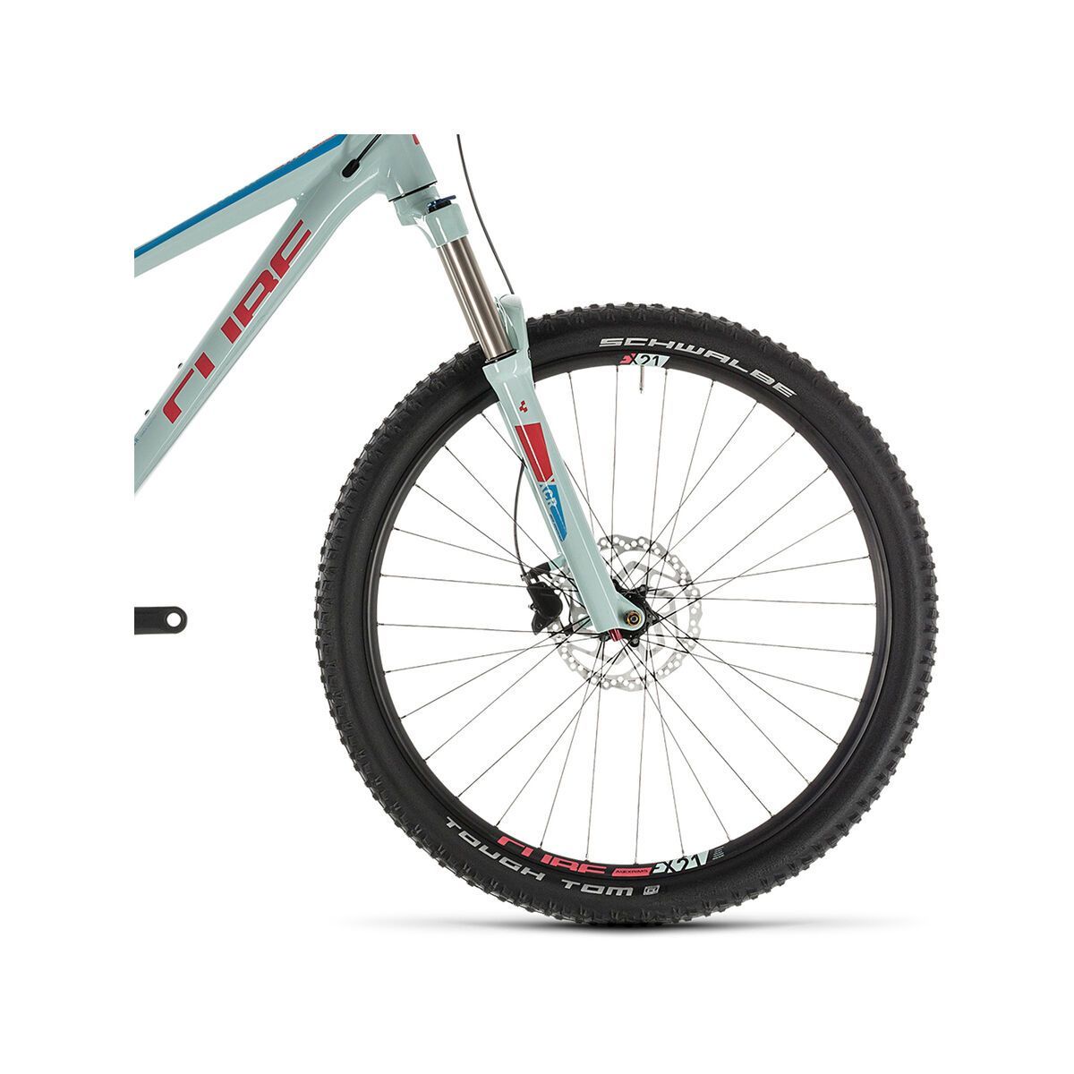 Cube Sting WS 120 EXC 27.5, lightblue´n´coral - Bild 2