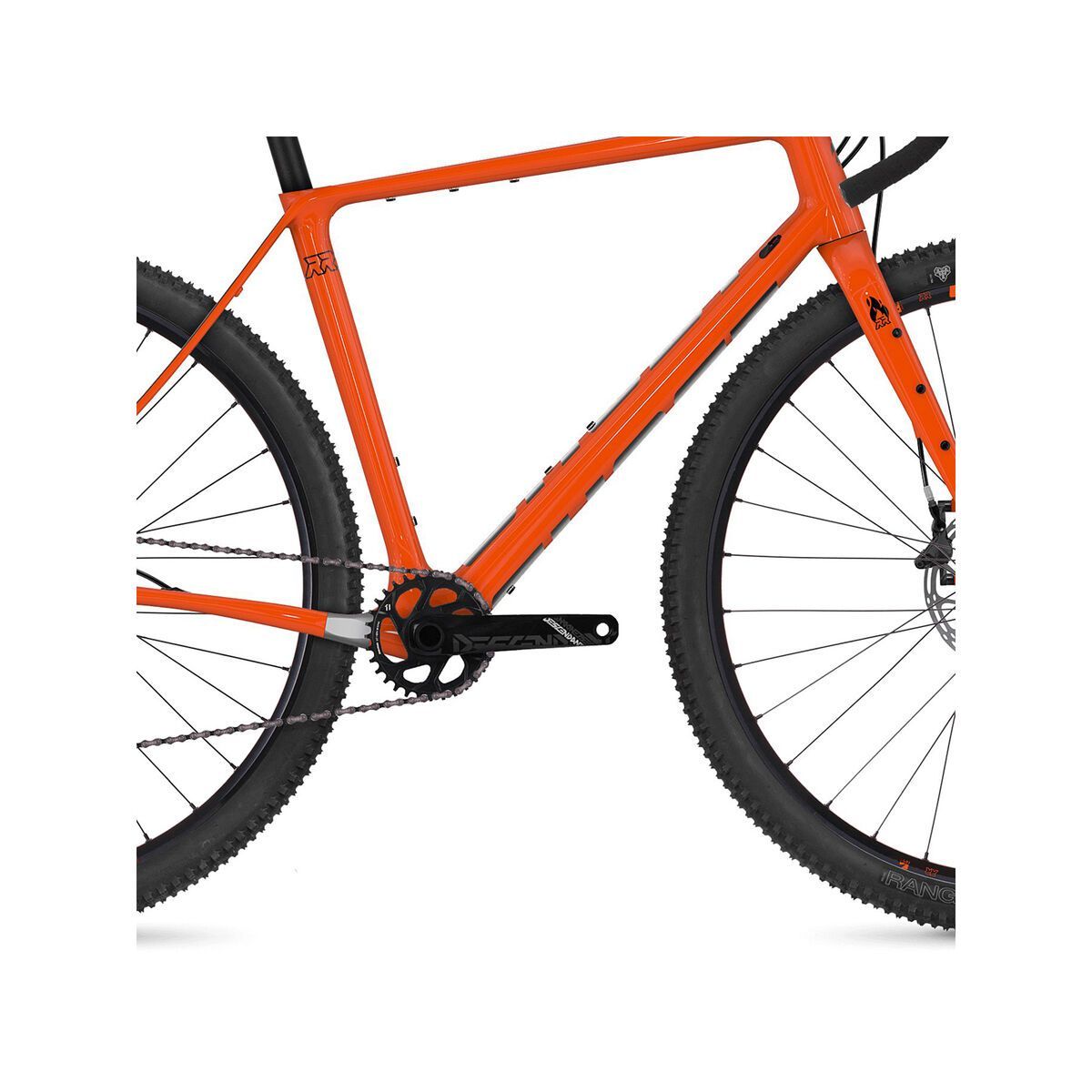 Ghost Road Rage Fire LC, monarch orange/night black BIKER