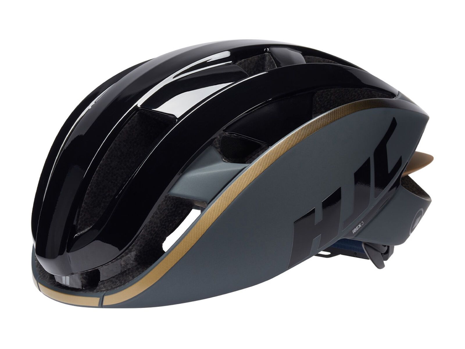 HJC Ibex 3, matt gloss gold black - Bild 1