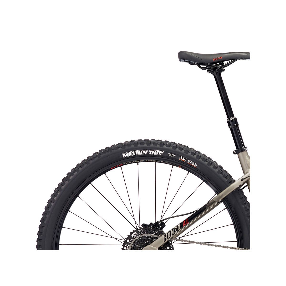 Kona Honzo AL/DR, matt metallic sand w/ black & red decals - Bild 6