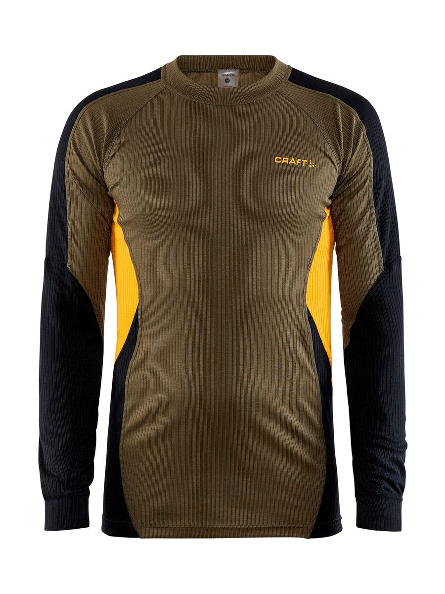 Craft Core Dry Baselayer Set M, dark olive/tiger - Bild 2