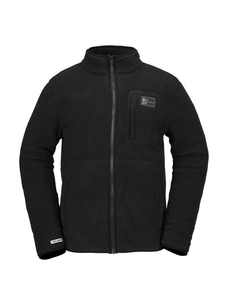Volcom Fleecer Full Zip, black - Bild 1