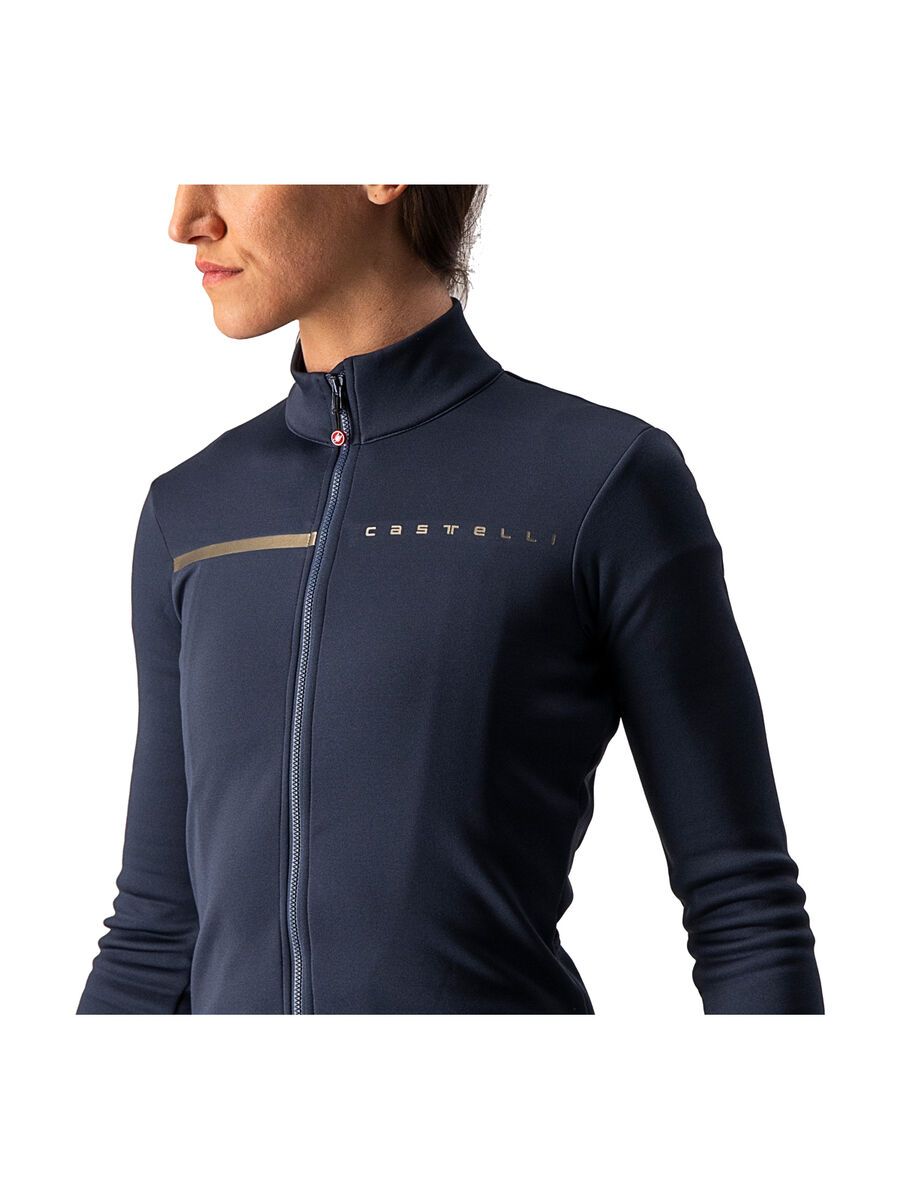 Castelli Sinergia 2 Jersey FZ, savile blue/bronze - Bild 4
