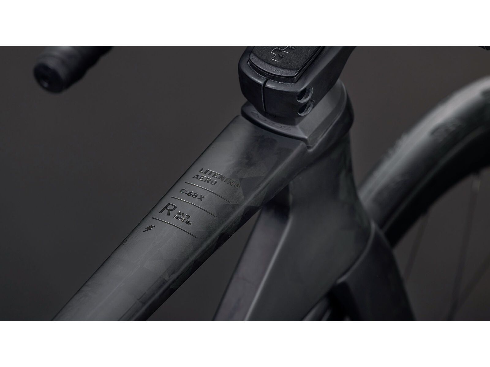 Cube Litening Aero C:68X Race, blackline - Bild 3