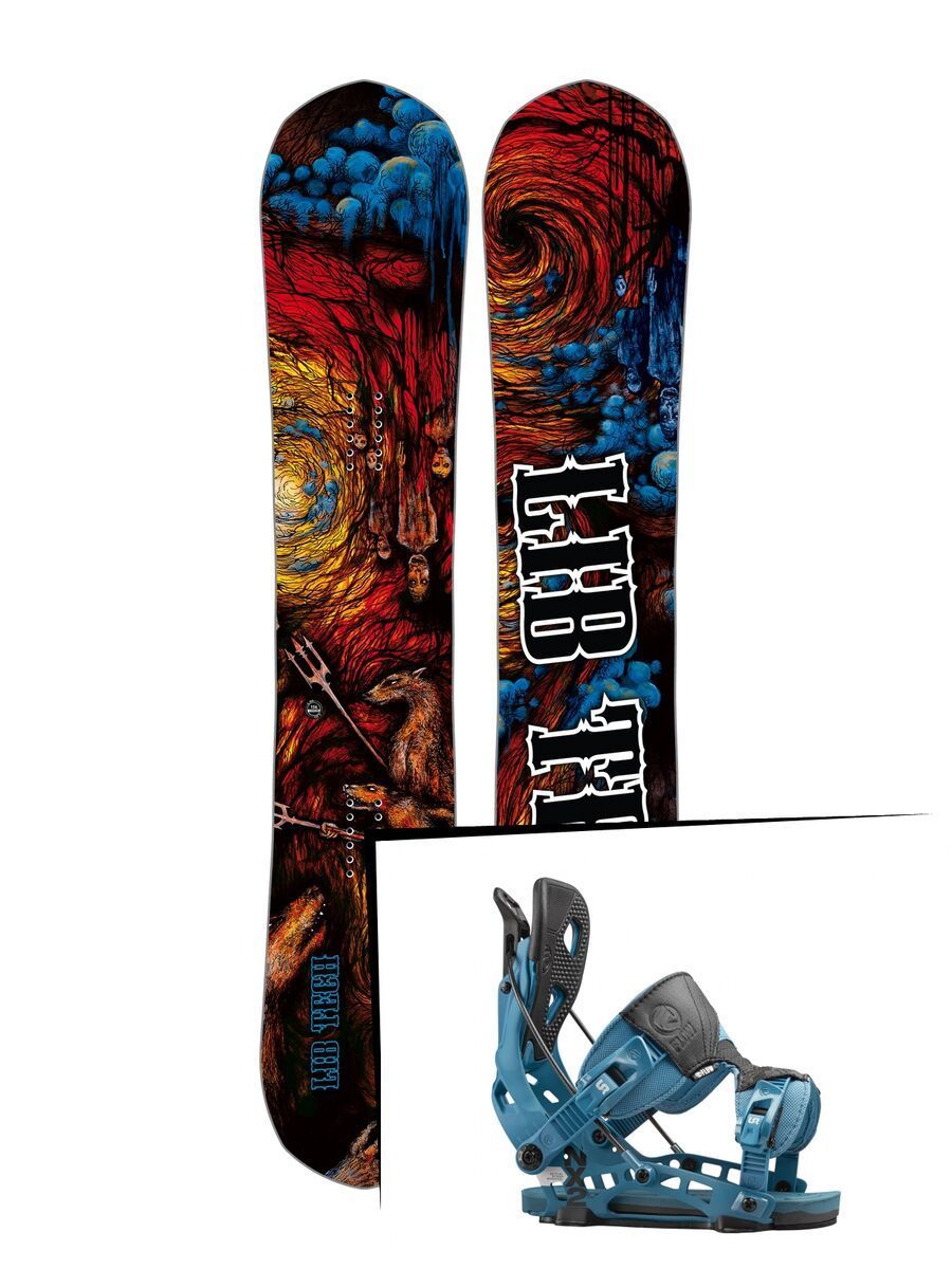 Set: Lib Tech From Hell Hot Knife 2017 + Flow NX2 (1513118S) - Bild 1