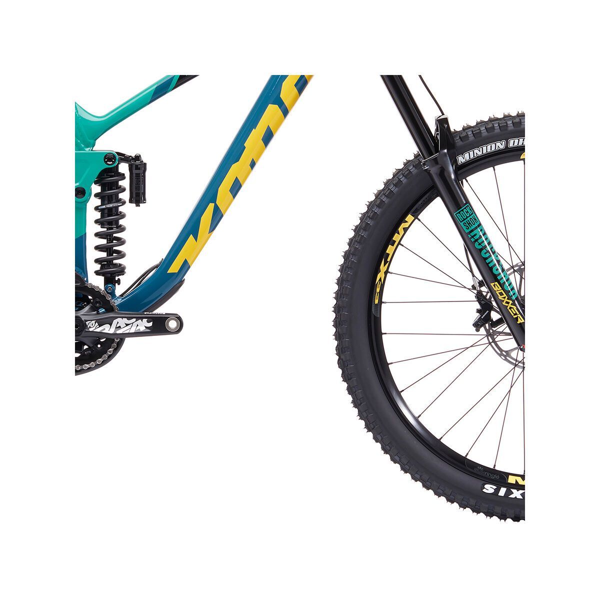 Kona Operator, gloss seafoam & dark seafoam w/ yellow, black, & dark seafoam - Bild 4