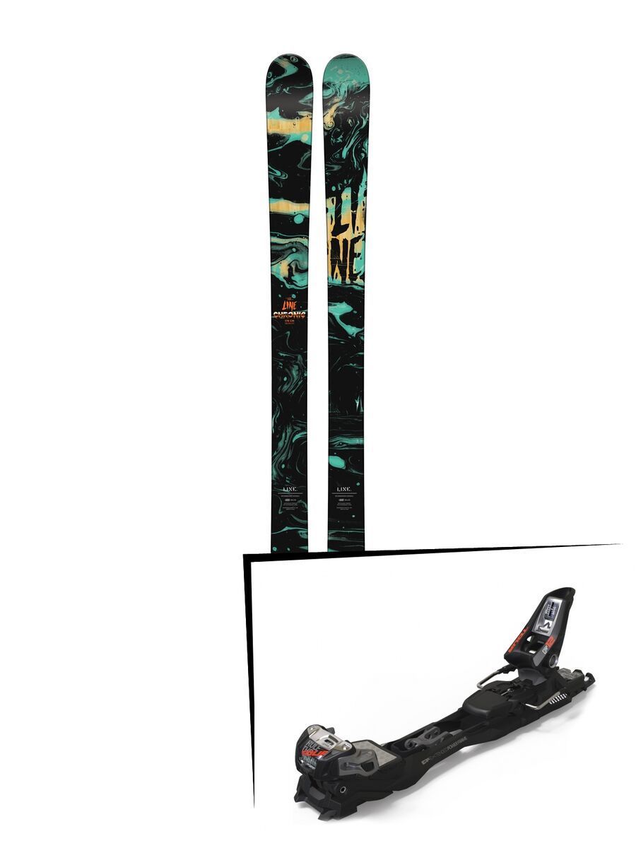 Set: Line Chronic 2018 + Marker F12 Tour EPF black/anthracite - Bild 1